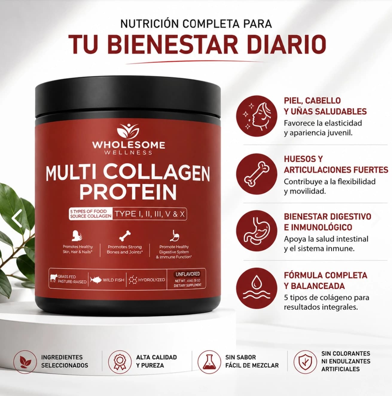 Información de Multi Collagen Protein