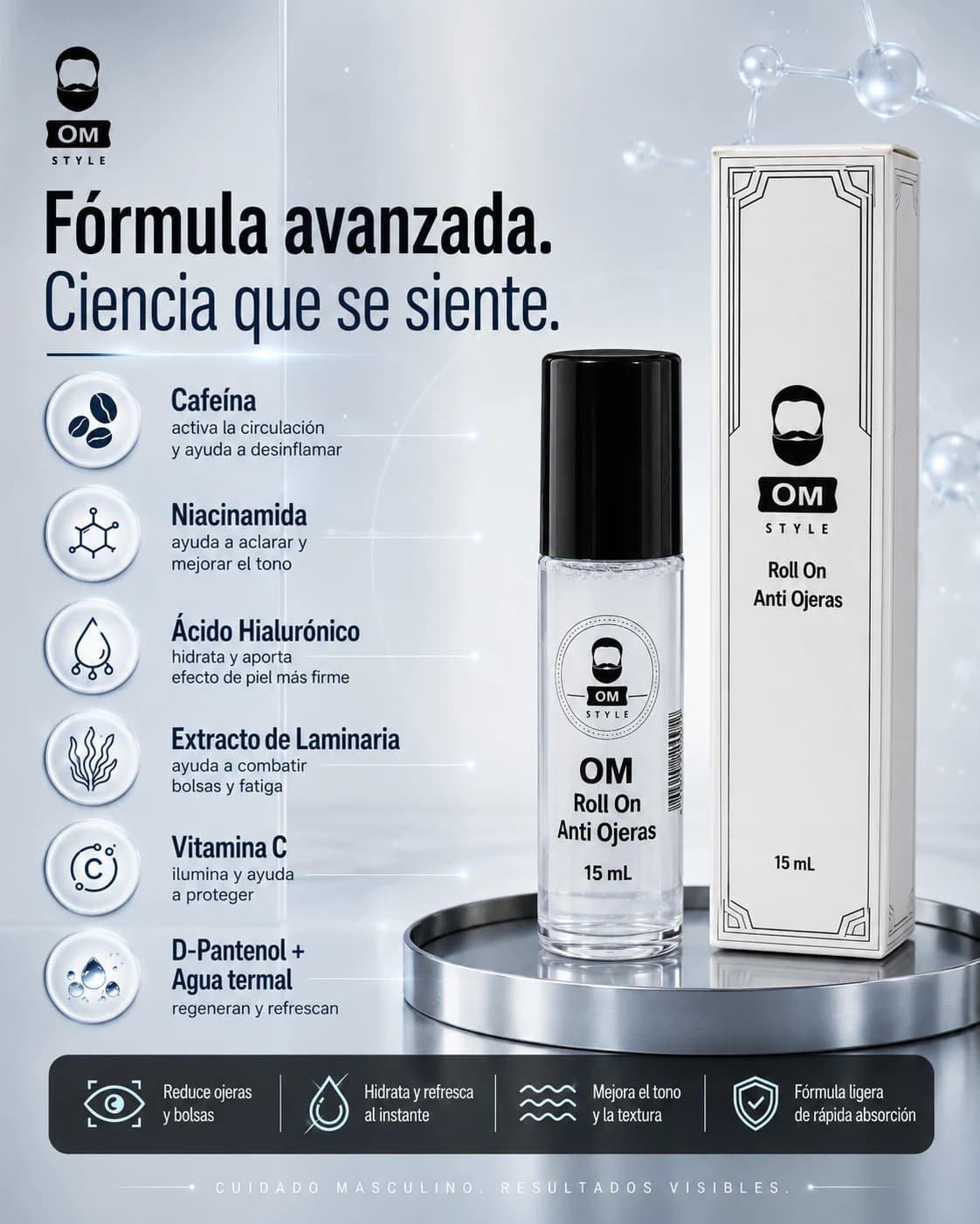 Fórmula destacada de OM STYLE Anti Ojeras