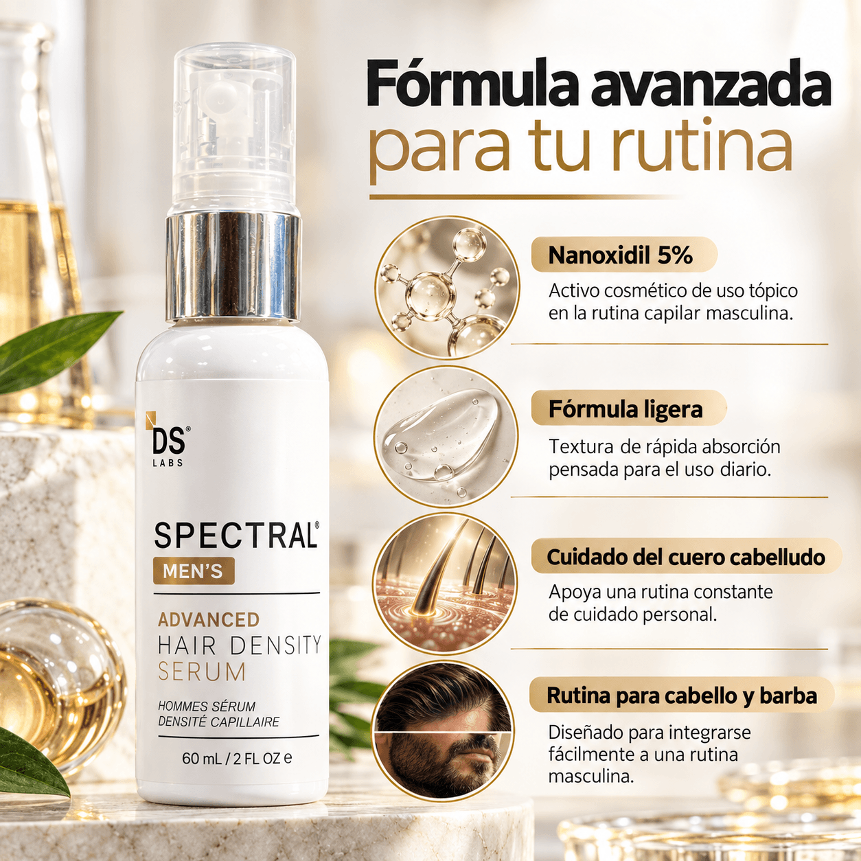 Ingredientes de Spectral Men's